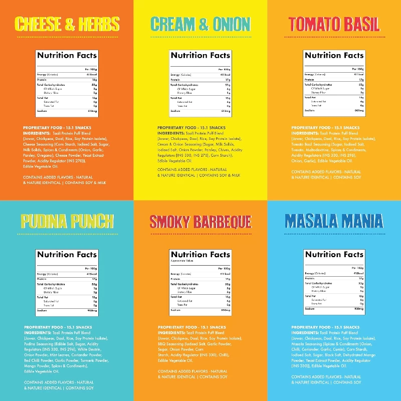 Taali Protein Puffs (Pack of 6), 60 g-3.webp